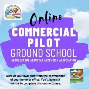 Online Commercial Balloon Pilot Ground School