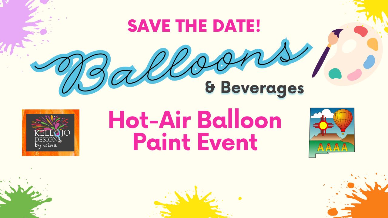 Balloons & Beverages Paint Event FUNdraiser