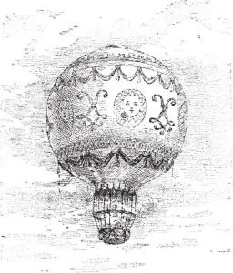 Montgolfiere balloon 1783