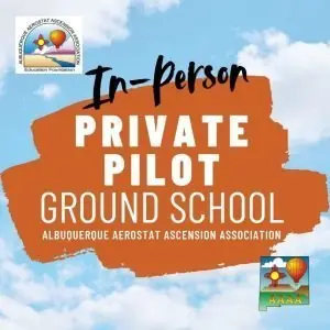 In-Person Private Balloon Pilot Ground School