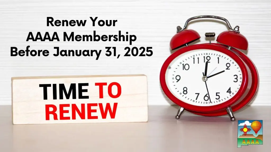 Time to Renew Your Membership!