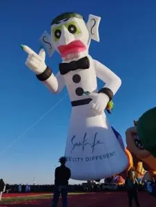 Zozobra presentation at AAAA