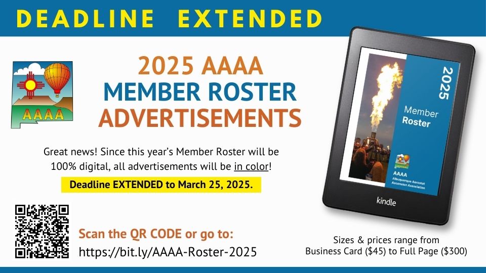 ON SALE NOW! Member Roster Advertisements